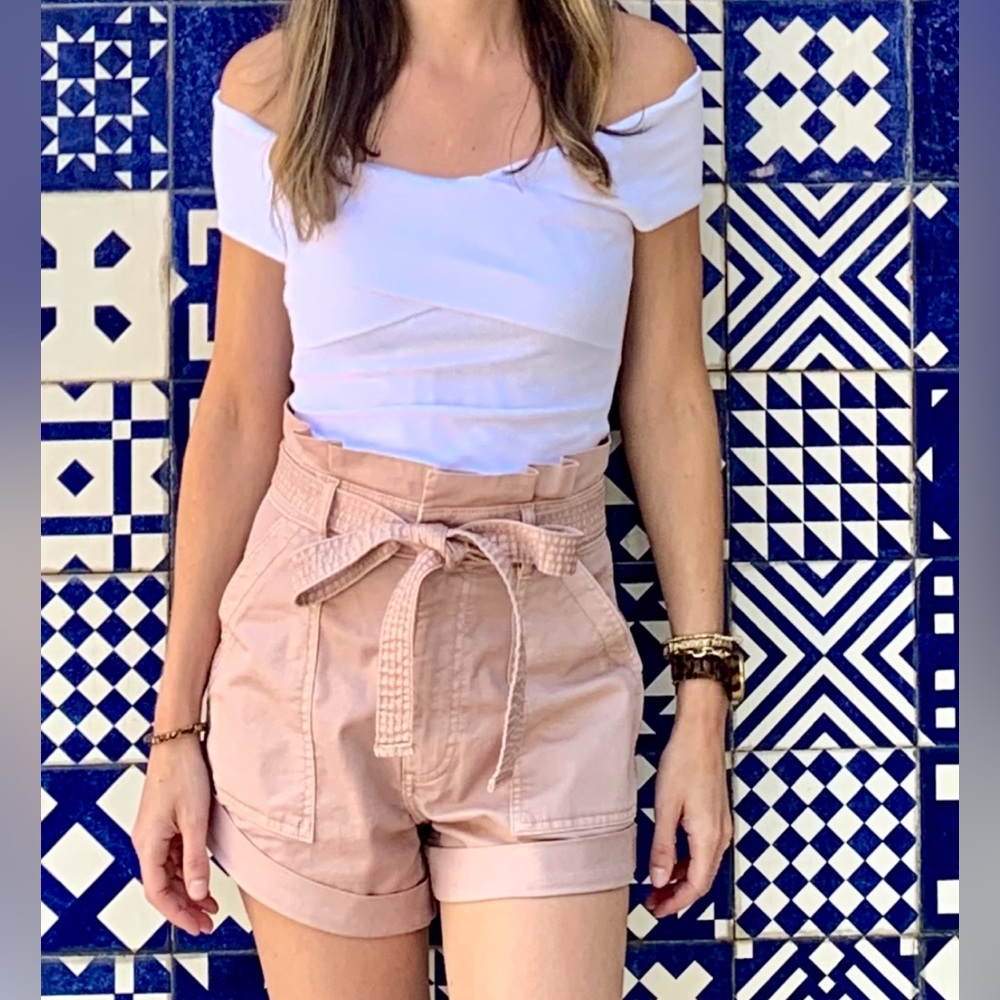 Abercrombie off the shoulder ribbed bodysuit